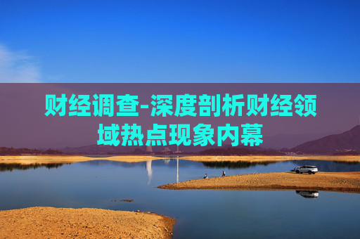 财经调查-深度剖析财经领域热点现象内幕